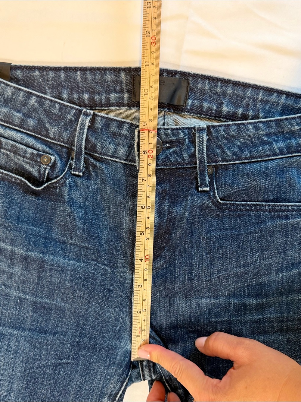 Vince Dark Blue Skinny Jeans Size 27 - Picture 6 of 8